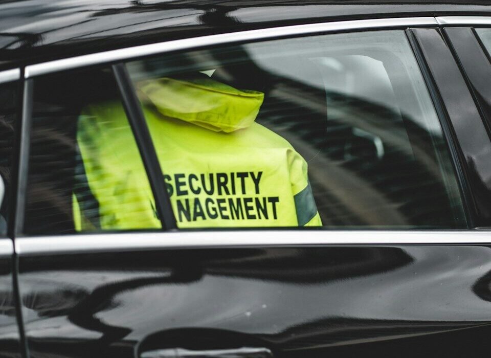 yellow and black car door